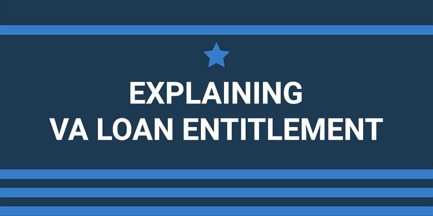 Illustration that reads "Explaining VA Loan Entitlement".